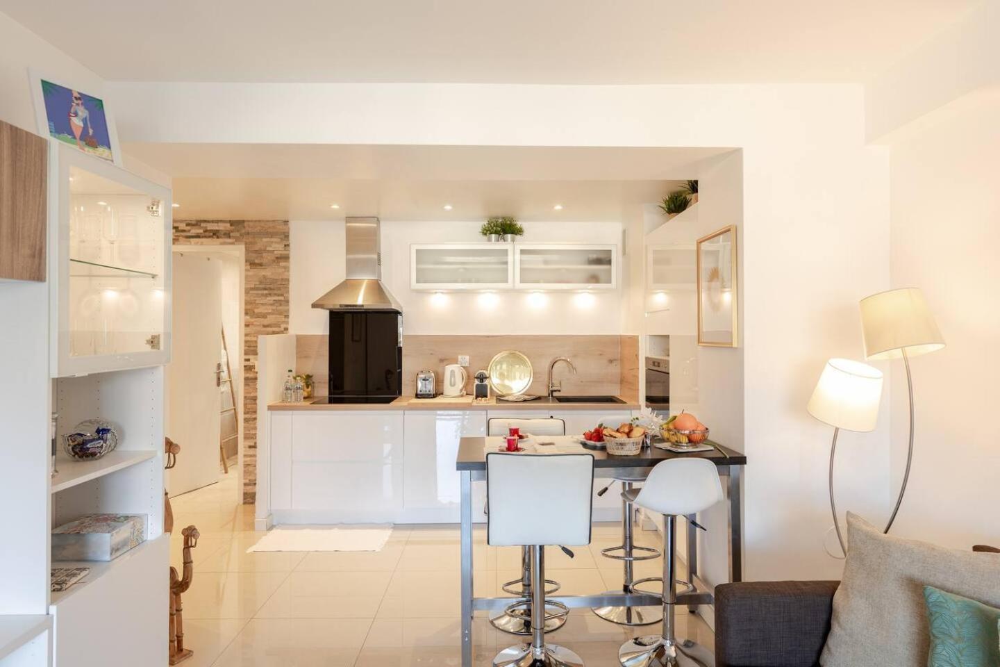 Appartement Cosy Calme Central-Terrasse Proche Palais Кан Екстериор снимка