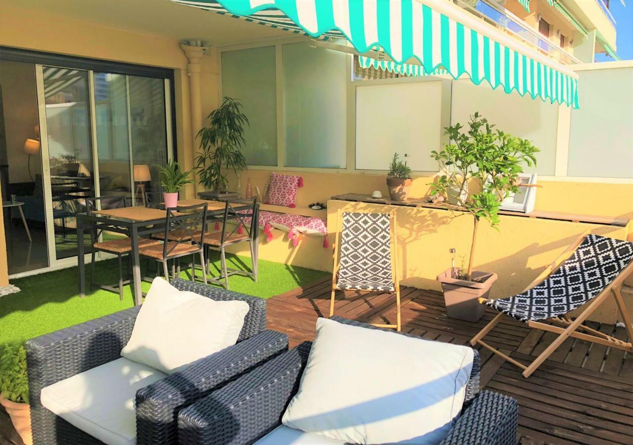 Appartement Cosy Calme Central-Terrasse Proche Palais Кан Екстериор снимка